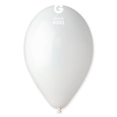 Globo 12" G110 Blanco "White 001" 100uds